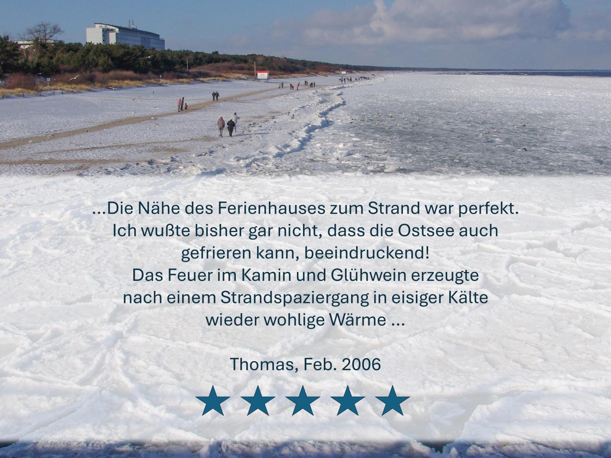 Paradies-Ambiente - Strandnah, Sauna, Kamin, Hundefreundlich Zinnowitz Exterior photo