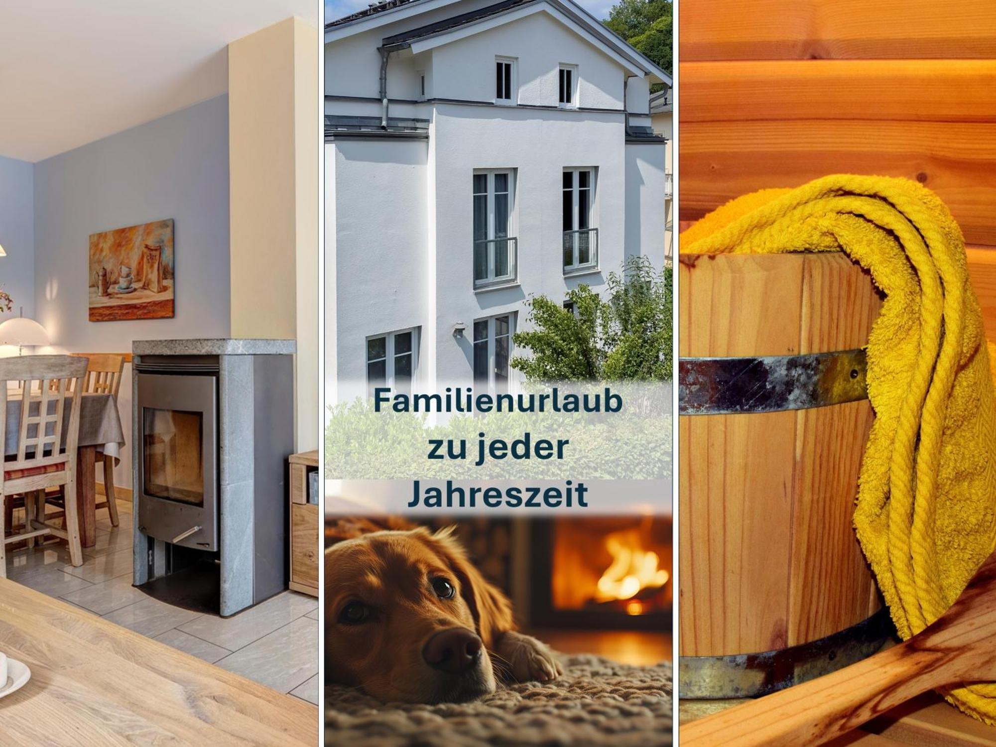 Paradies-Ambiente - Strandnah, Sauna, Kamin, Hundefreundlich Zinnowitz Exterior photo